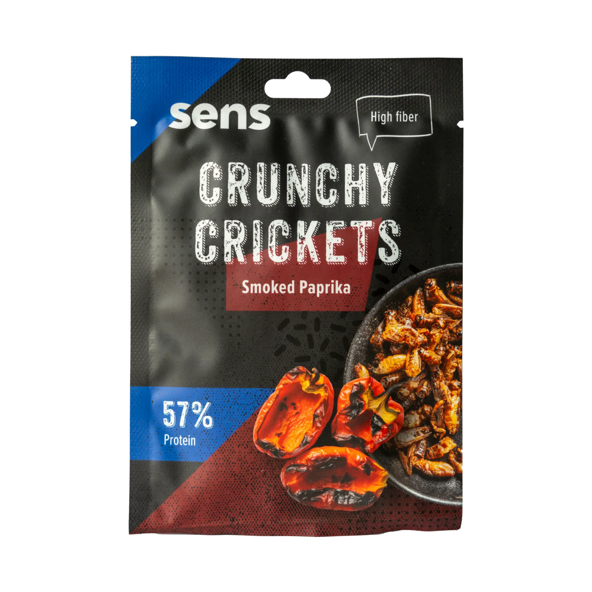 Crunchy Crickets – BBQ Paprika 🌶️🔥 - LECKERinsekt