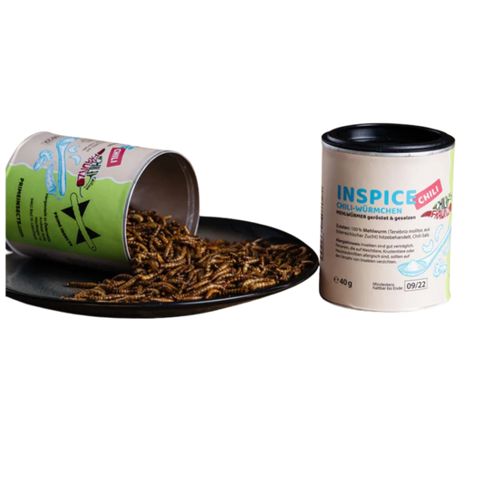 INSPICE Chili – Der würzige Protein - Snack mit Schärfe! 🌶️ - LECKERinsekt