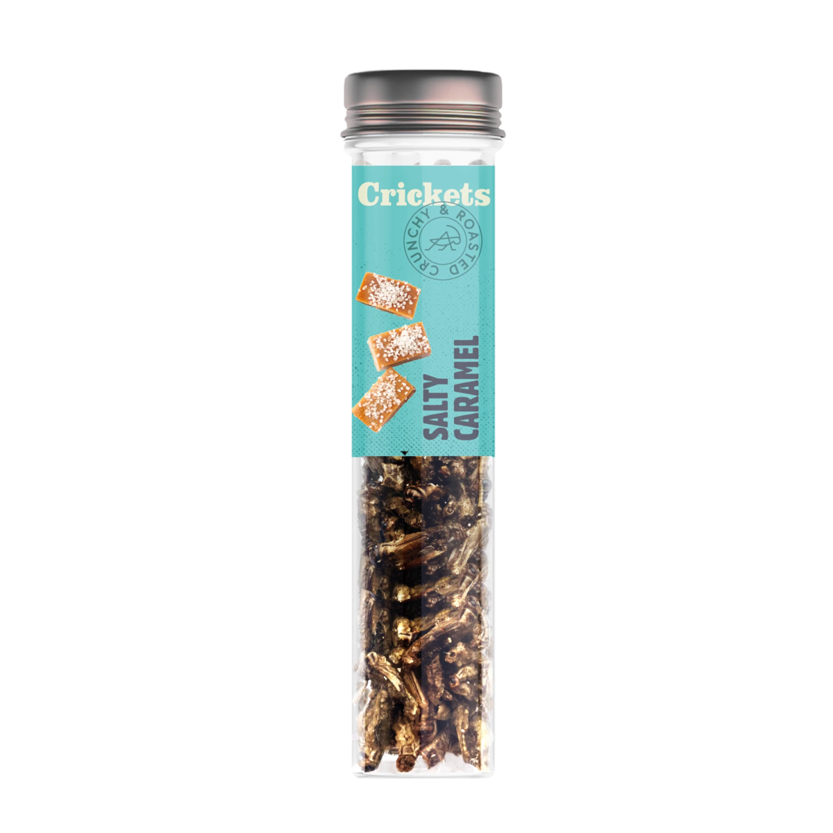 Crunchy Crickets – Gesalzenes Karamell in Röhrchen 🦗🍯 - LECKERinsekt