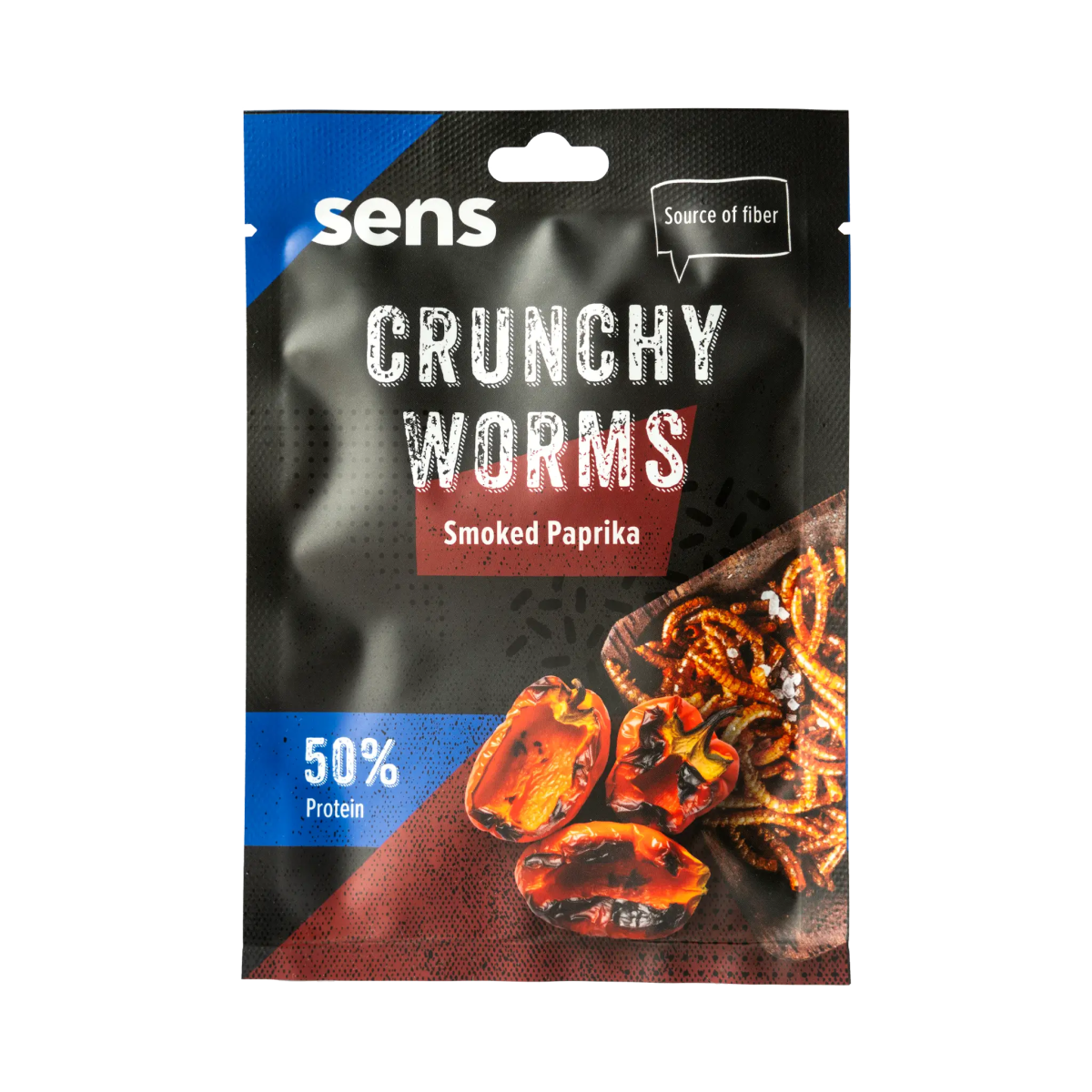 Crunchy Worms – Smoked Paprika 🌶️🔥 - LECKERinsekt