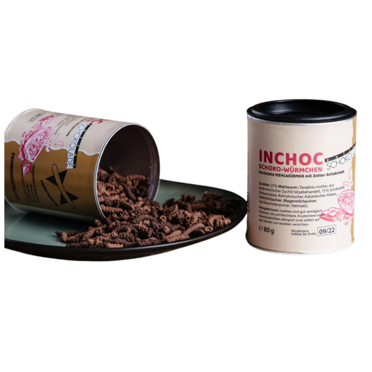 🍫 INCHOC Schoko - Würmchen – Der süße & proteinreiche Genuss! 🦗🍬 - LECKERinsekt