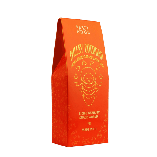 Mehlwürmer "Cheddar - Käse" Geschmack - LECKERinsekt